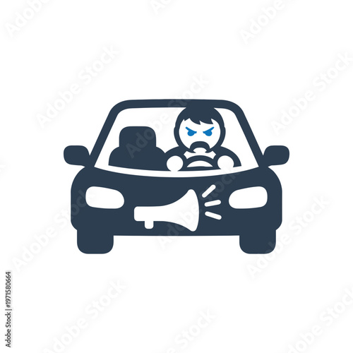 Angry Driver Complaint icon