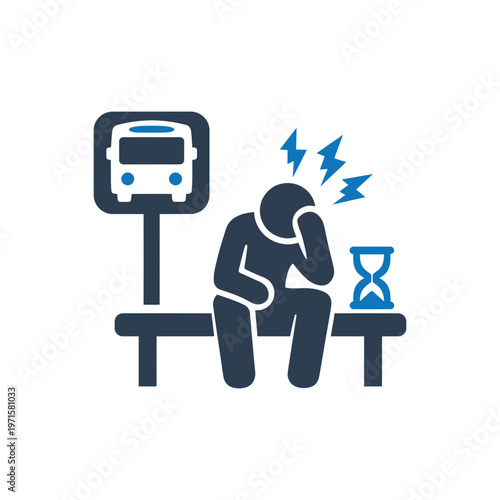 Transport Delay Stress icon