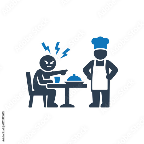 Restaurant Service Complaint icon
