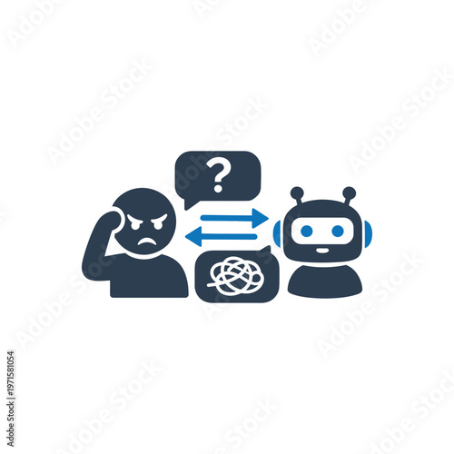 Confused Support Interaction icon
