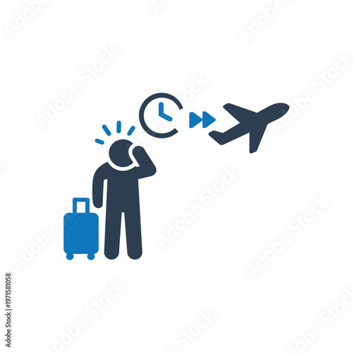 Travel Delay Complaint icon