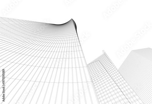 skyscrapers in the city