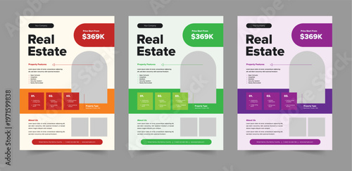 Professional Property Sale Poster Design, House Sale Promotion Flyer