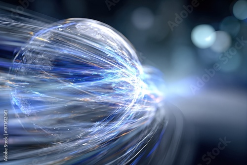 Future of Global Trade Concept Showing Connectivity and Technology in a Digital World