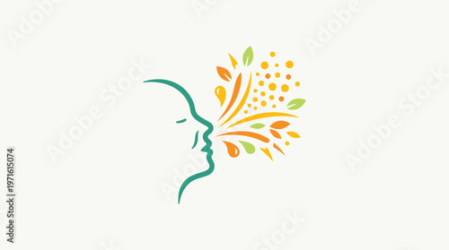 Breathing Fresh Air Conceptual Logo Design
