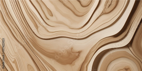 A natural brown wood texture background features a rustic timber grain pattern on an old hardwood plank surface, creating a textured wooden panel backdrop for organic material design