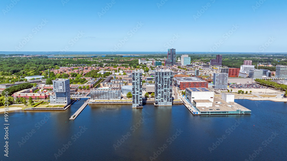 Fototapeta premium Modern European city view