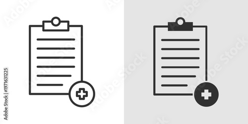 Health Checkup Icon representing routine medical examinations, preventive care, and monitoring of overall health to detect and manage potential health issues early.