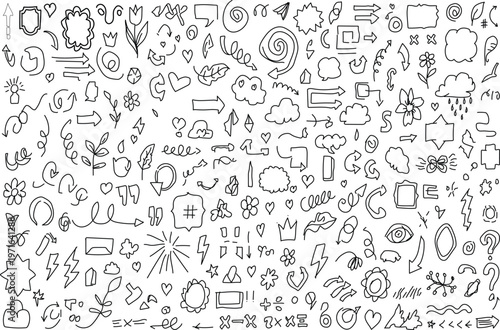 Enjoy the Moment Abstract Colorful Swirls on a Vibrant Yellow Background