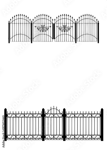 “Balcony fence silhouette with traditional balustrade design, bold black shape, minimalistic vector art, centered composition”