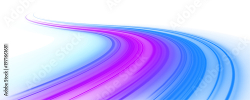 Abstract glowing waves move across a futuristic grid, forming smooth transitions of light and motion. Vibrant colors enhance the composition. A stylish digital design background.