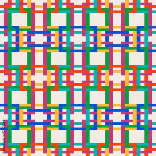 seamless geometric pattern