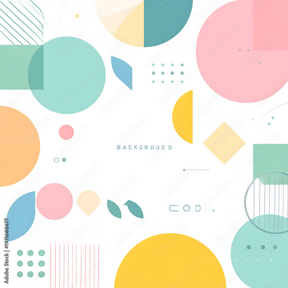 Fototapeta premium seamless pattern with circles