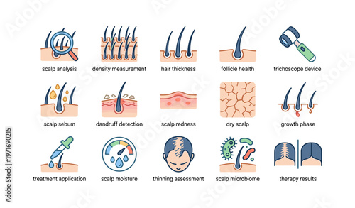 Comprehensive guide to scalp analysis and hair health assessment techniques