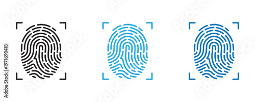 Fingerprint recognition and vector analysis biometric security and identification systems