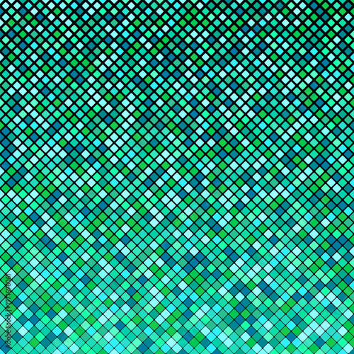 Geometric square pattern background - abstract vector graphic