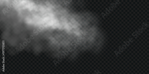 Abstract night highway with fog smog and drifting dust texture background.