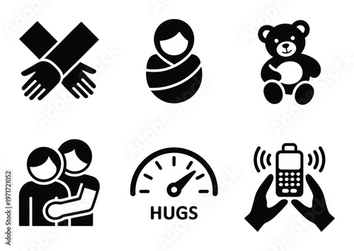 Collection of Representing Affection, Care, and Connection