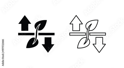 Diagrams of Magnetic Field Lines and Electric Current Directions Vector