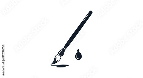 Fountain Pen Nib and Ink Bottle.