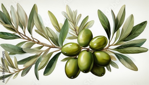 olive branch cut out