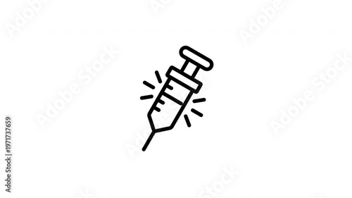 syringe animation icon