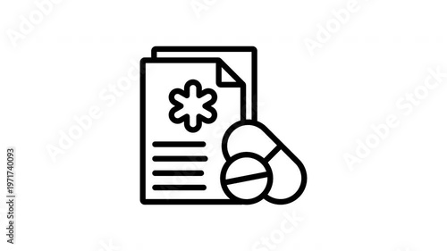 receipt animation icon