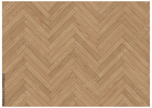 ヘリンボーン柄のフローリングのテクスチャ