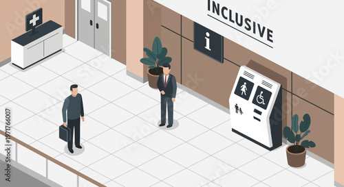 Premium Corporate Infrastructure Illustrating Commitment to Diversity, Equity, and Inclusive Design Solutions for Modern Workspaces