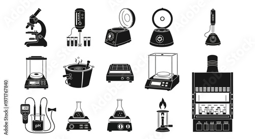 Minimalist Outline Vector Icons of Alcoholic Drinks and Bottles for Bars, Menus, and Beverage Industry