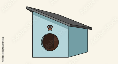Dog House Pet Shelter Kennel.