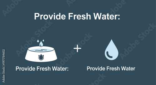 Fresh Water in a Bowl.