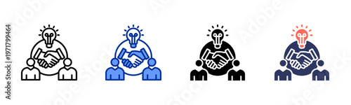 Issue Resolution icon set multiple style collection