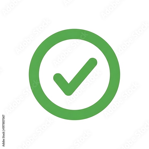 Free Download green checkmark icon approval symbol flat design - GFXLoad