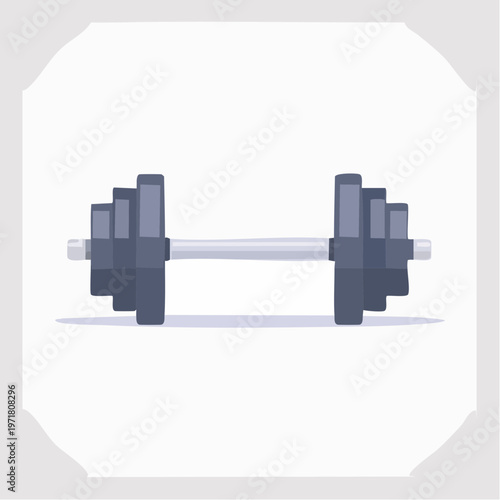 ダンベルのイラスト 筋トレ・フィットネス機器