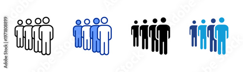 Queue Logic icon collection with multiple styles