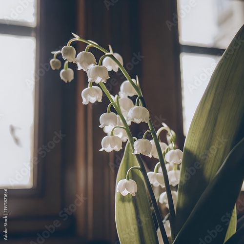 Close-Up of Lily of the Valley Flowers in Daylight