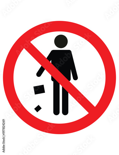 Do Not Litter Signage