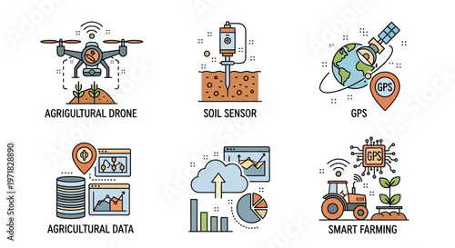 Smart farming technology and agricultural innovation.