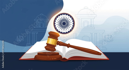 Indian law, justice, gavel, book, government, judiciary, legal system