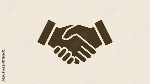Handshake Business Partnership Agreement.
