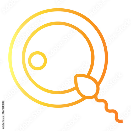 pregnancy Line Gradient Icon