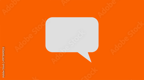 Speech Bubble Icon Design.