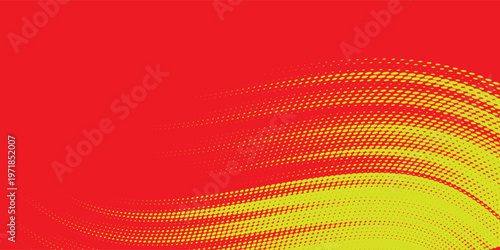 red and yellow brush wrap car sticker pattern abstract banner sporty lines red and yellow color combination grunge brush pattern racing motorsport design, Modern, Eps 10.