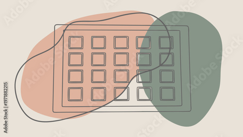 vector illustration of an abstract background