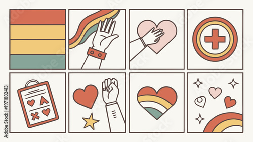 vector illustration of a restaurant menu