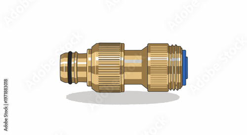 Brass Hose Connector Fitting for Garden Irrigation System