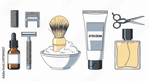 Classic Men's Grooming Tools and Products for Self Care
