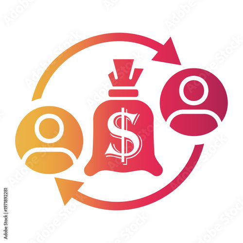 transaction Gradient icon