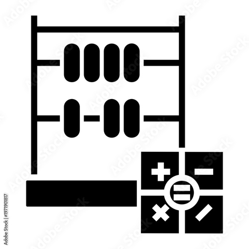 abacus Solid icon